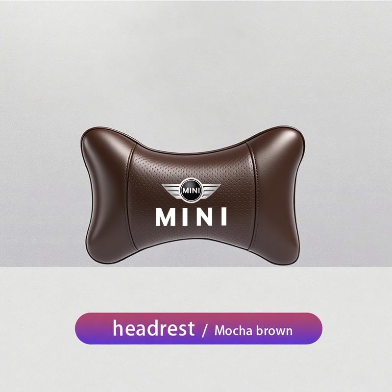 Car Headrest Auto Breathable Seat Neck Pillow Accessories For MINI WORKS One Cooper JCW R60 R59 R58 R57 R56 R55 R53 R52 F55 F56.