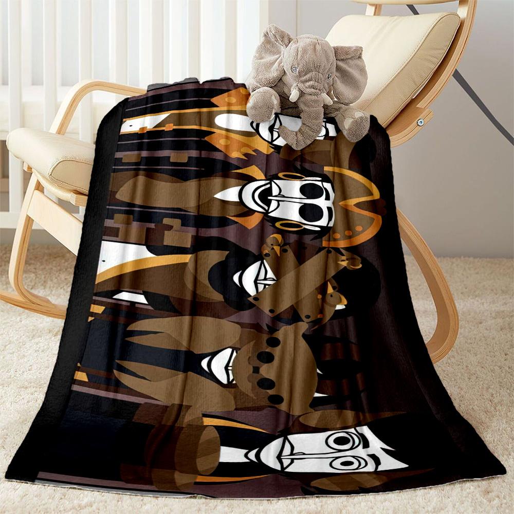 Incredibox Blanket Ultra-Soft Suitable for Bed Bedding Chair All-Season Use Playful Design Unique Gift for Family and Friends Camping