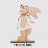 Easter pastoral cute rabbit table decoration cute hanging ornament European style home decoration table