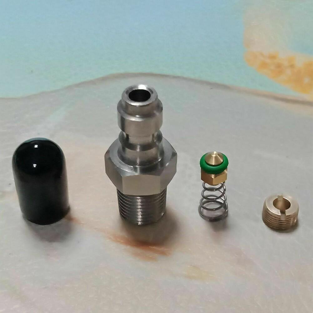 1/8 NPT Quick Disconnect 8mm Male Coupler Plug Fitting PCP Fill Nipple