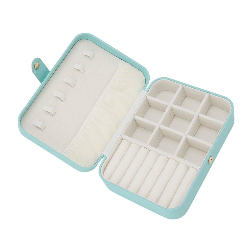 Travel Jewelry Case Small Portable Organizer Display Storage Box for Rings Earrings