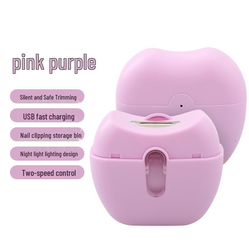 USB-wiederaufladbarer automatischer Nagelknipser für Babys & Ältere - Kompaktes elektrisches Trimmer & Schleifgerät