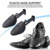 1Pair Plastic Shoe Stretcher Adjustable Portable Shoe Tree Shaper Stretchers Holder for Women Men Unisex Fashion Black Shoe Tree