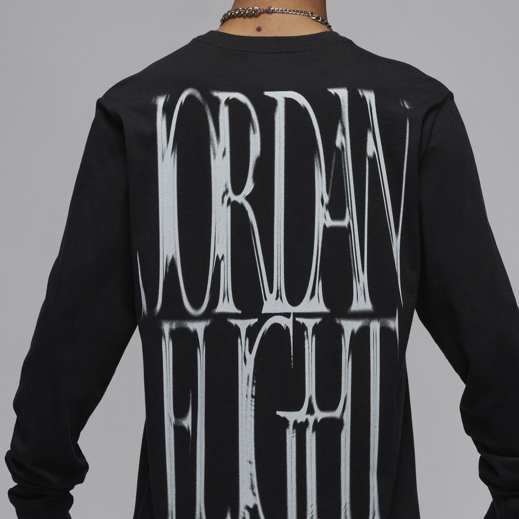 Jordan Comfortable Breathable Lightweight Soft Pullover Long Sleeve Sweatshirt Men sweatshirt Black FZ1935-010