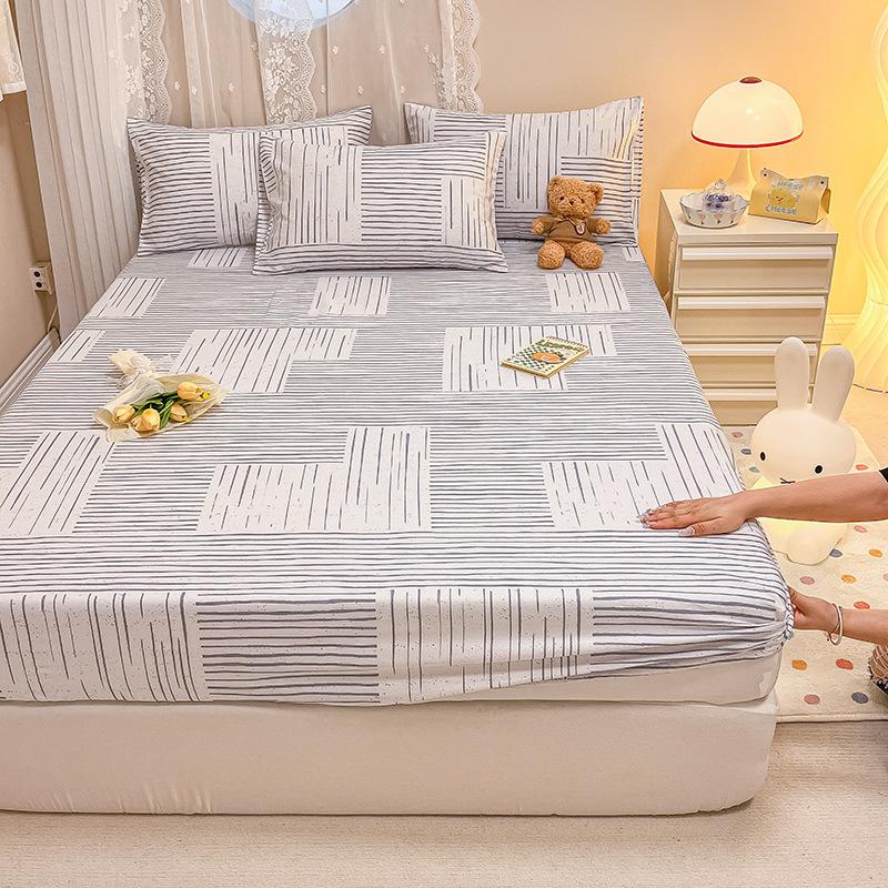 100 Cotton Printed Mattress 60 Cotton Boys Cartoon Girl Small Floral Small Fresh Simmons Protective Cover