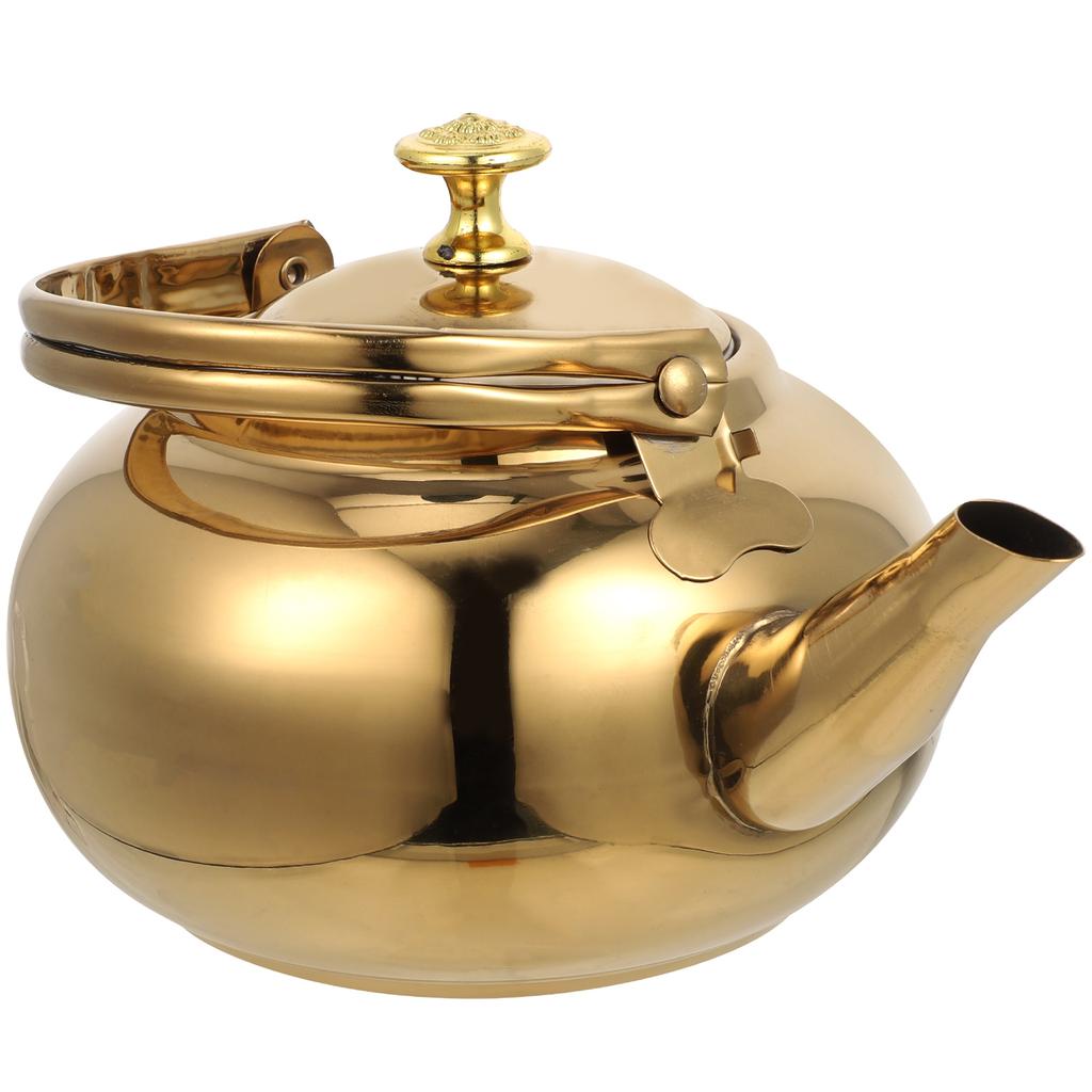 Stainless Steel Exquisite Pot Teapot Daily Use Kettle Stovetop -resistant Convenient