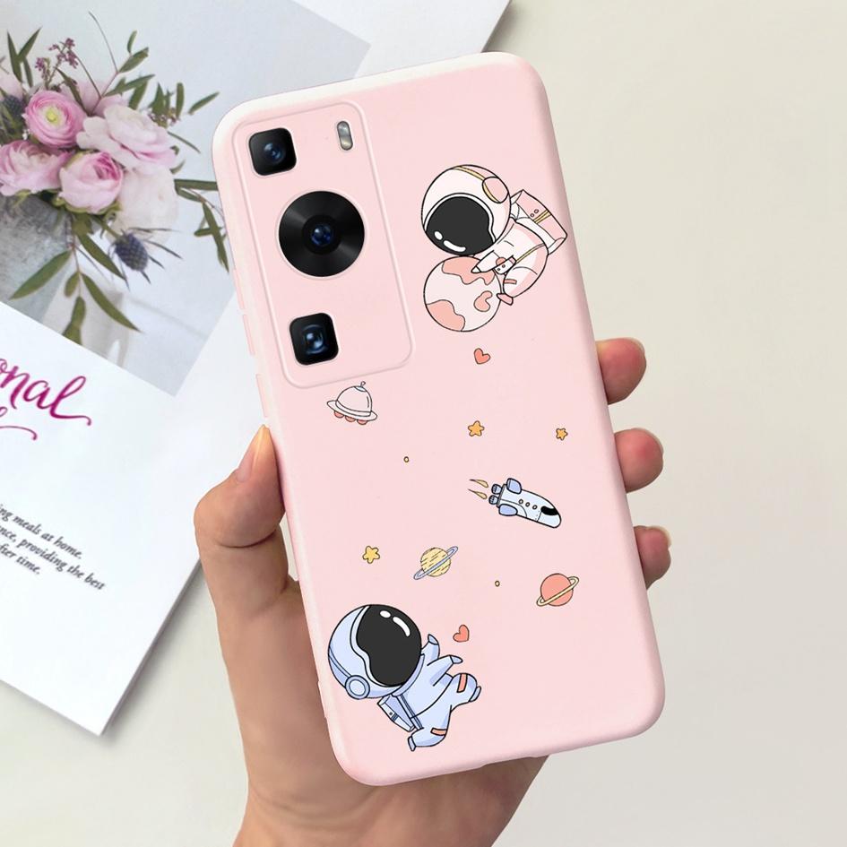 Für Huawei P60 Hülle Für Huawei P60 Pro Cover Mode Blume Weiches Silikon Handyhülle Für Huawei P60 Art Hülle P 60 P60Pro Fundas