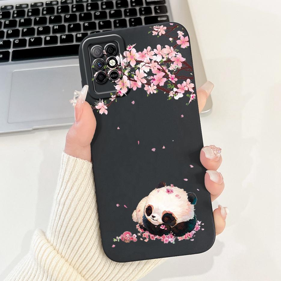 Für Infinix Note 8i Hülle X683 X683B Luxus Kunst Bemalte Abdeckung Weiche TPU Handyhülle Für Infinix Note 8 X692 Note8 Note8i Rückseite