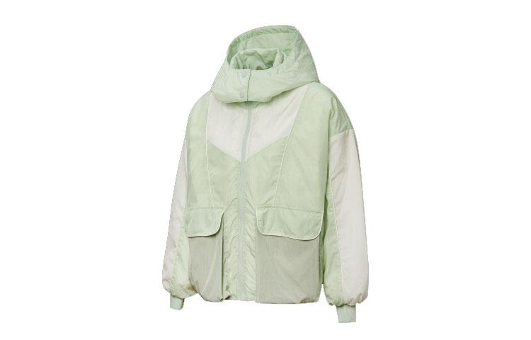 Converse Jackets Women's Green Hooded Moderate Other 10020547-A02
