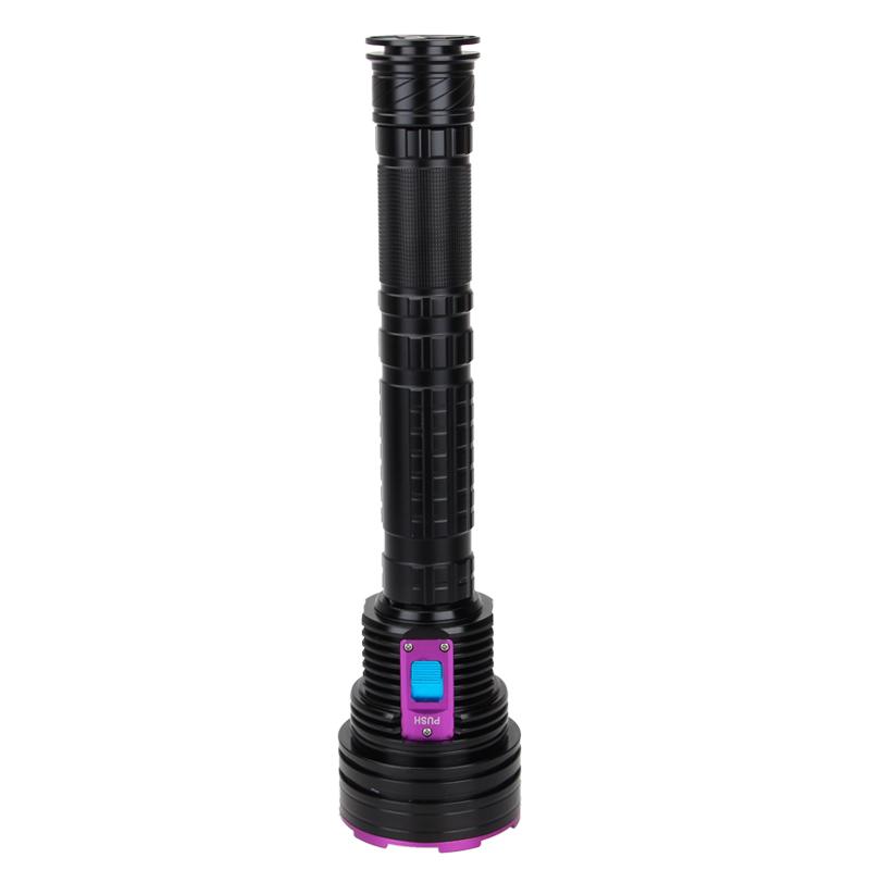 New High Power Diving Flashlight Highest Waterproof Rating Professional Diving Light Powered by 18650 Battery With Hand Rope