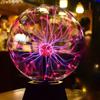 Electrostatic Induction Glow Plasma Ball 10-12 Inch Red Light Blue Light Science and Technology Museum Exhibition Ball