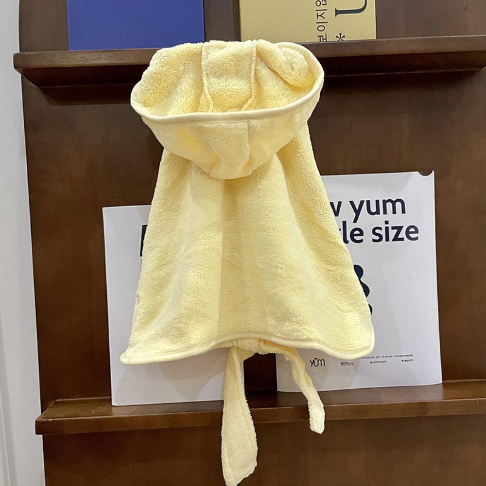 Super Absorbent Pet Bathrobes Quick Drying Pet Wash Towels Dog Bath Robe  Pet Bathing