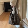 Women's Bag Leopard Print Shoulder Bag Underarm Bag Large Capacity Tote Bag