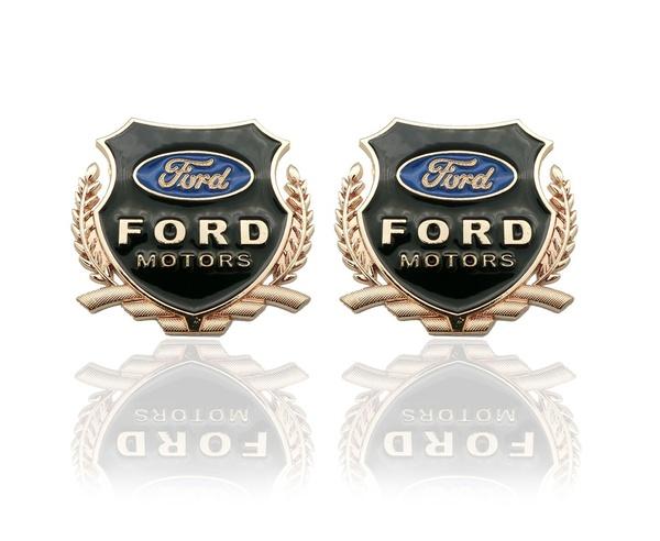 1PCS Car Metal Badge Sticker Body Trunk Decoration For Ford Mustang S-Max C-Max B-Max ST Racing Mondeo Kuga Escort Falcon Tierra