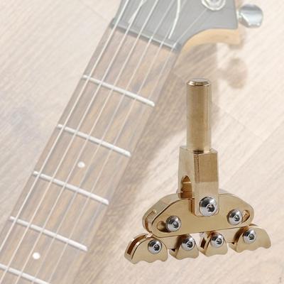 Adaptives Gitarrenbundpresswerkzeug 9,5 mm Schaft Professionell für Akustik-/Bassgitarren Zubehör Passend
