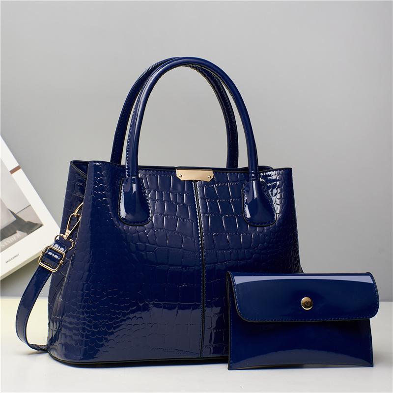 Modische Krokodilmuster Single-Shoulder Crossbody Mutter-Kind-Tasche Heißer Verkauf Damen-Tasche Herbst und Winter Neue Handtasche Damen