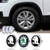 2026 Caliente Para SKODA 4/8 Piezas 56 60mm Estilo de Coche Tapas Centrales de Rueda Cubierta de Llanta Insignia Emblema Pegatina Para Skoda Rapid Octavia A5 RS