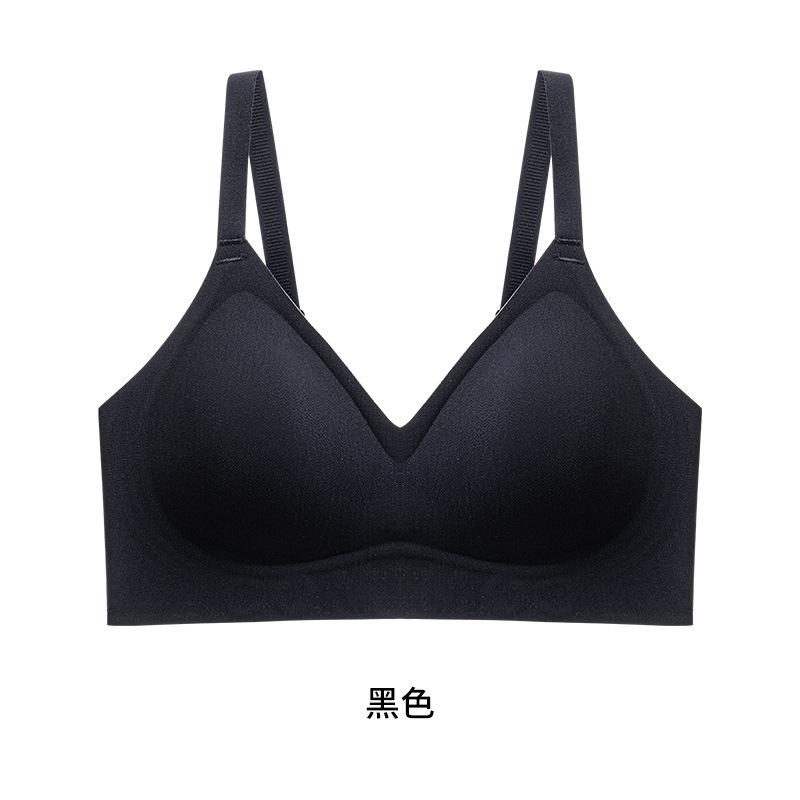 Invisible liquid foundation seamless underwear women's small breasts gather to show large breasts, small breasts, anti-sagging soft support, pull-up