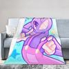J-Jaxs Cartoon Blankets Fuzzy Funny Soft Throw Blanket for Chair Covering Sofa Winter