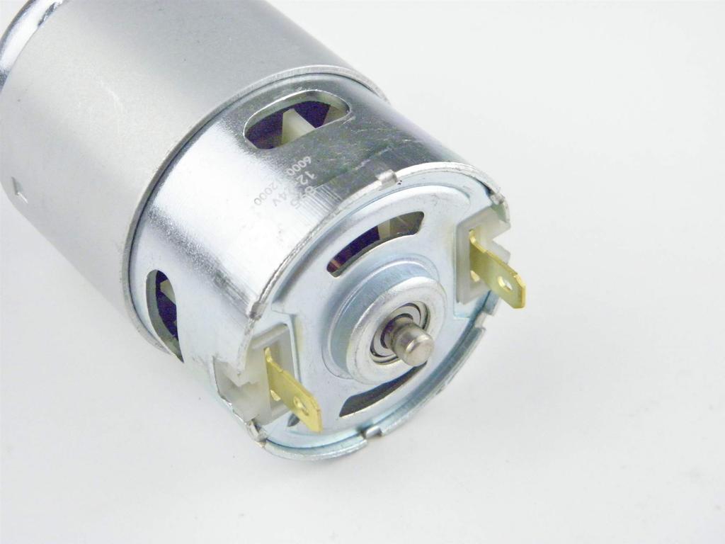 CHANCS 895 Doppelkugellager 775 Verbesserter Elektromotor mit hohem Drehmoment DC 12V 3000RPM DC 24V 6000RPM Hohe Leistung Geräuscharm für Elektrowerkzeuge DIY