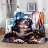 Lindo perro de dibujos animados Husky, Samoye, Chihuahua, Koki Pomeranian, manta suave para el hogar, dormitorio, funda de sofá, manta para niños
