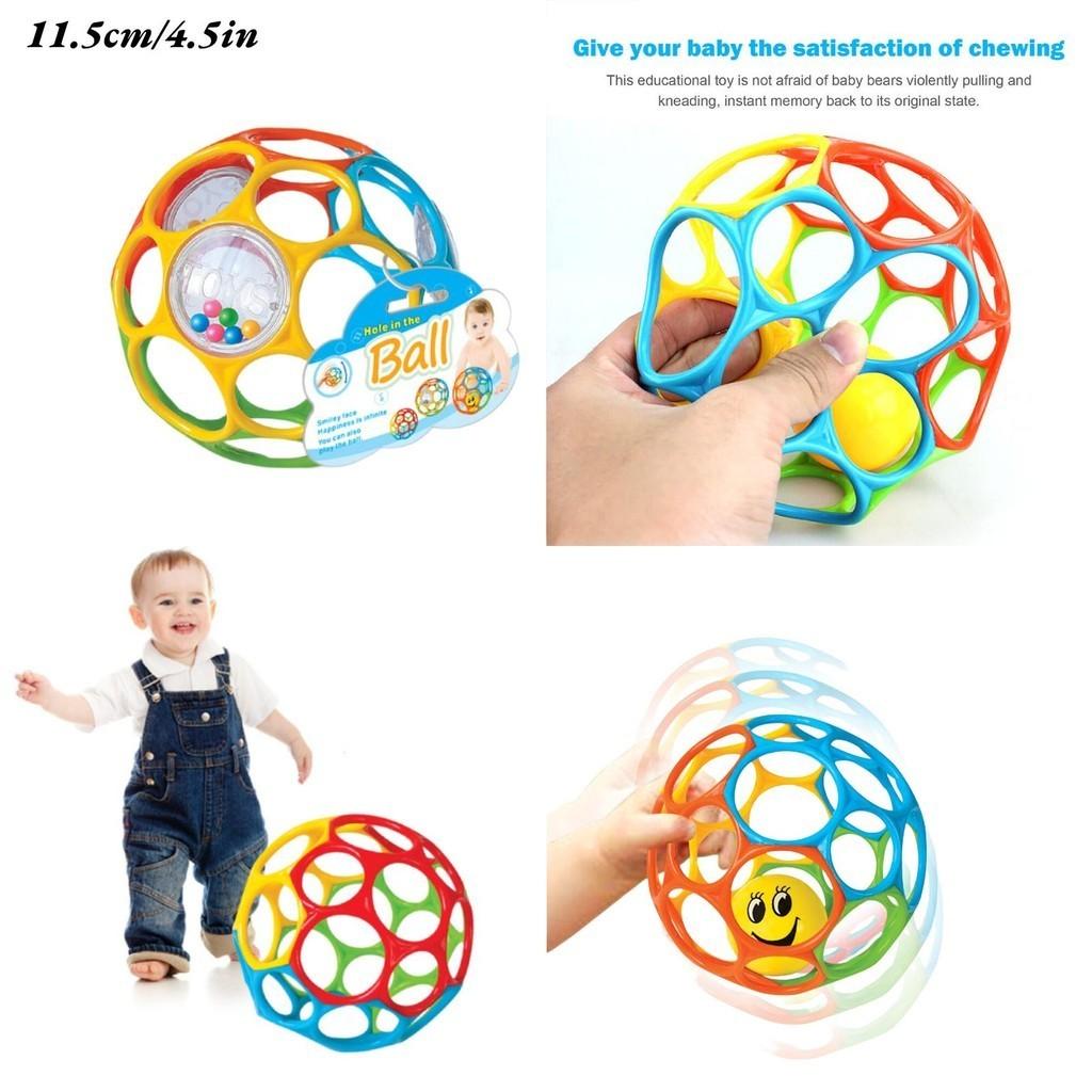 Infant Soft Rubber Sensory Ball Tpu, Promotes Crawling, Hand-eye Coordination And Sensory Skills