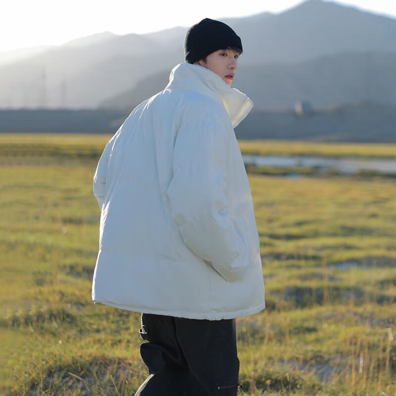 Wassup Sohot Men's Stand Collar Puffer Jacket