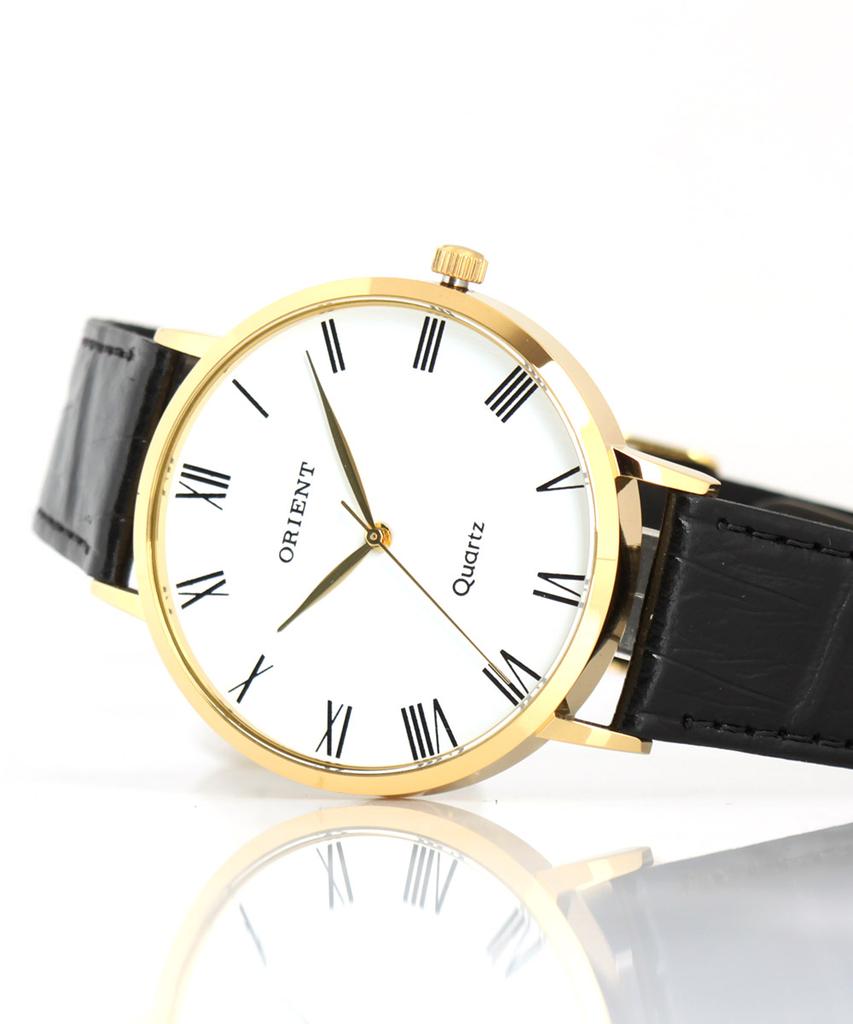 Olienteu Korean-Made Men'S Leather Band Wristwatch Ot5706Go