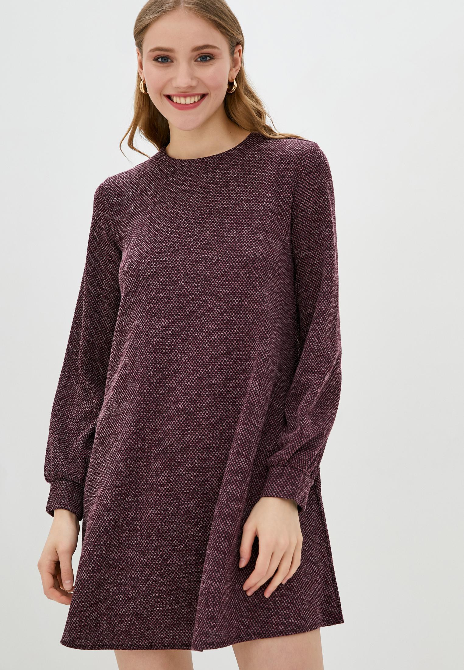 Abito a trapezio ISSA Plus bordeaux