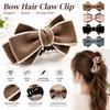 Soft Woolen Banana Hair Clip Lightweight Hair Barrette Durable Bow Hair Clip  Hairstyle