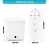 Wireless Remote Controlled E27 Light Socket Timer Switches 5 Programmable Setting for Energy Efficient Lighting UK Plug
