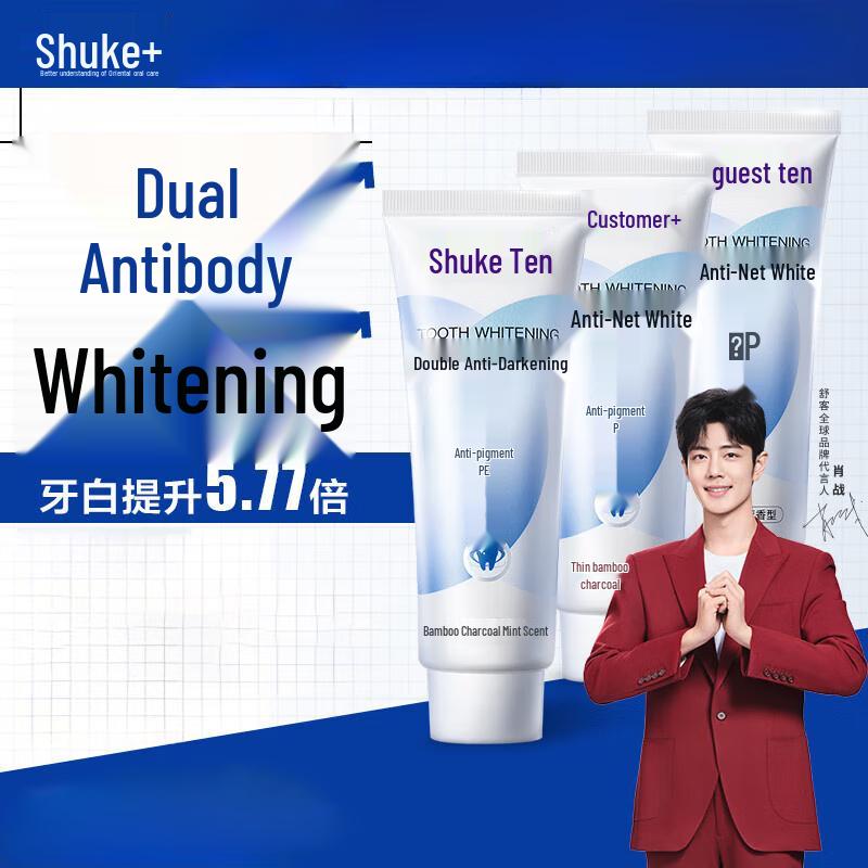 

Shuke Dual-Action Whitening & Stain Removal Toothpaste