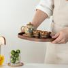 Black Walnut Wood Serving & Tea Tray