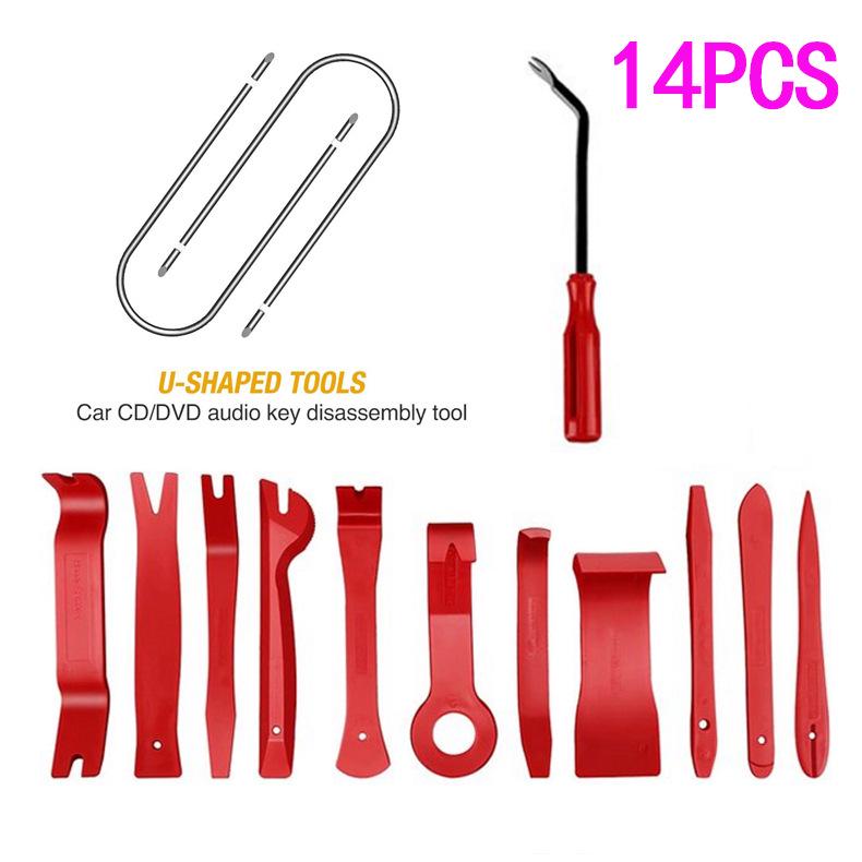 19-Piece Car Audio Removal Tool Kit & Pry Bar Set