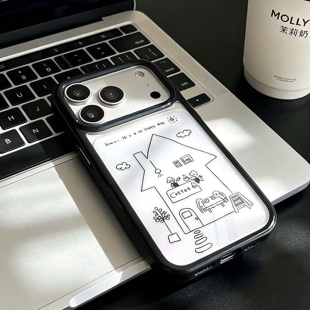 

Transparent Drop-Proof Protective Case for iPhone 17 Pro Max/16/15 - Full Coverage Apple 16