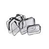 PVC Transparent Makeup Bag for Women - Large Capacity Toiletries Storage, Customizable Logo