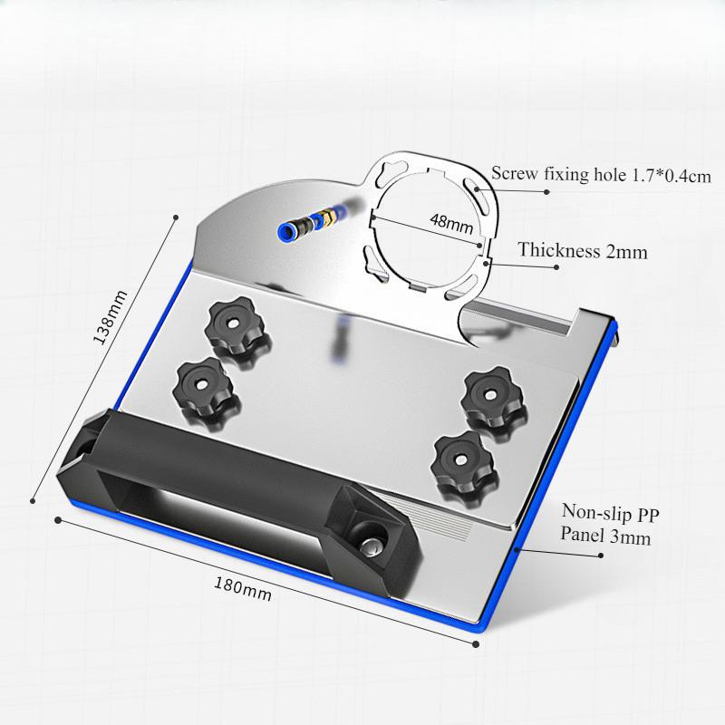 1pcs Angle Grinder Stand Grinder Holder 100 Angle Grinder Tile Chamfering Rack for Tile 45° Chamfer Cutting