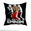 E-Eminem Music Pillow Case Pillow Case Living Room Sofa Cushion Cover Suitable For Home Bedroom Room Decoration