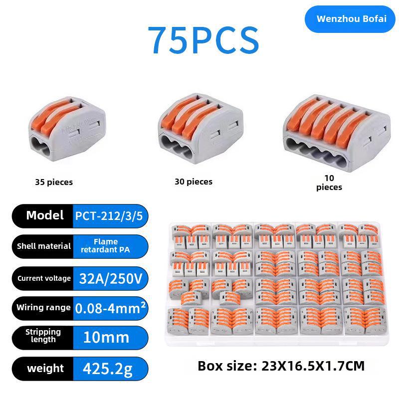 PCT212 Terminal Block Connector Series - Quick Connectors for Special Size Boxes