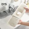 Faucet Mat Fast Drying Stone Sink Tray Sink Protectors Splash Guard Silicone Draining Mat for Kitchen Bathroom Sink