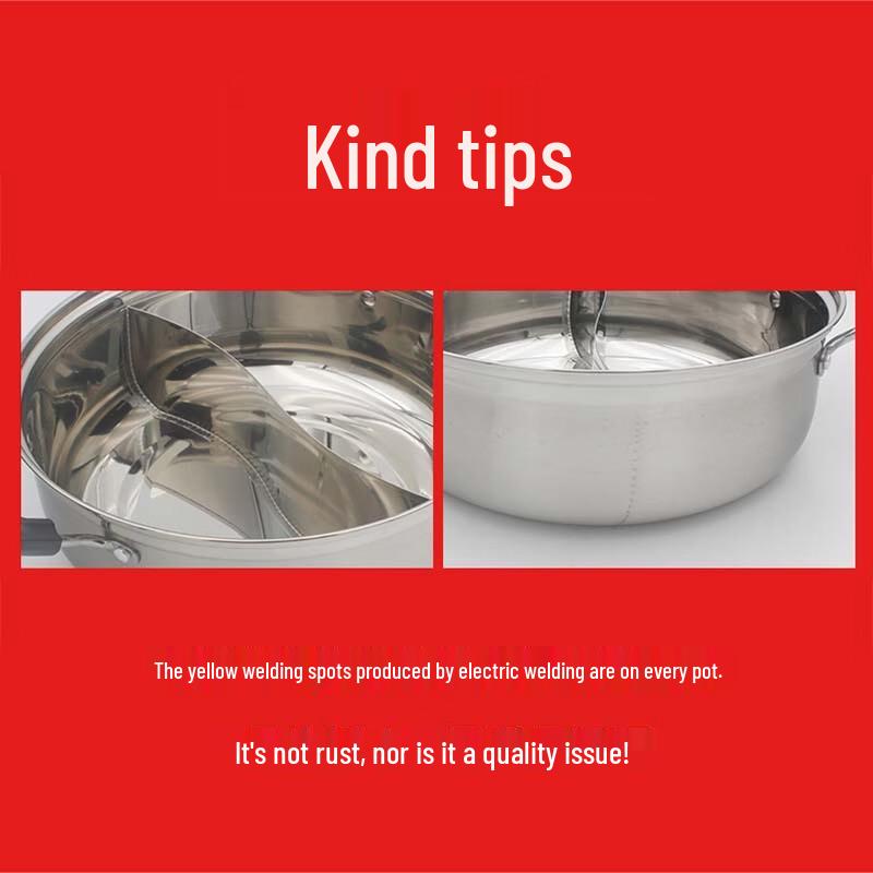 30cm Stainless Steel Mandarin Duck Hotpot