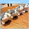 Adorable 10cm Cat Plush Keychain Cute Smiling Kitten Soft Stuffed Animal Toy
