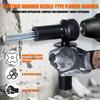 1 Piece High Carbon Steel Needle Scalers for Professional Rusts Deburring and Concrete Chipping Designed for Hammer Drills