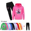 4977x Kids Girls Rumi Zoey Mira Print Hoodies Pants Trouser Clothes Set
