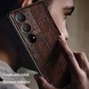 Genuine Leather Full Cover Case for Honor Play 40 - Cowhide Grain Protective Cover