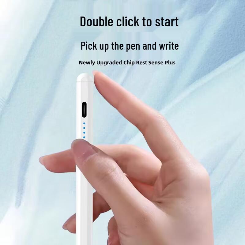 iPad Capacitive Pen - Compatible with Apple Pencil, Universal Touch Screen Stylus for Apple Tablets and Handwriting.