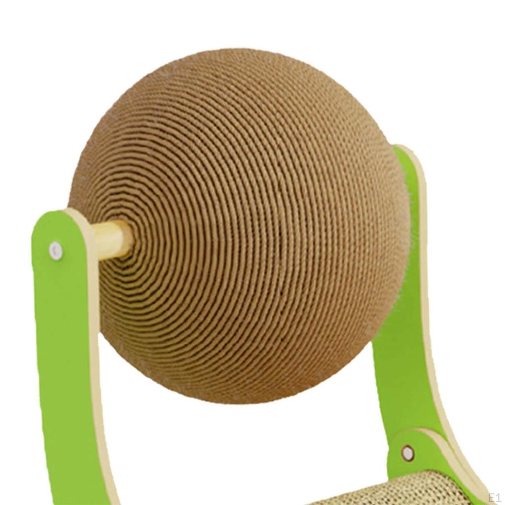 Cat Scratcher Scratching Board 3 in 1 Pet Sleeping Bed with Ball for Indoor Cats