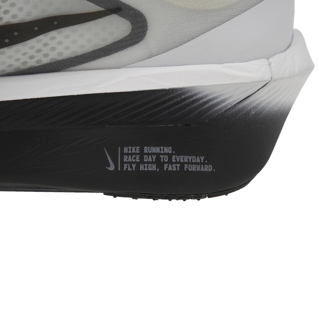 Nike Zoom Fly 6 White Black Men Sneakers Smoke-Grey Metallic-Silver FN8454-100