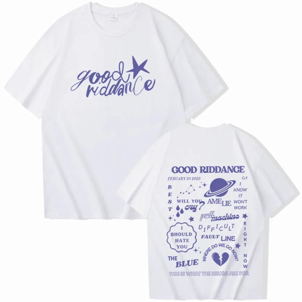 

Gracie Abrams Good Riddance T-Shirts Gracie Abrams Merch Harajuku O-Neck Short Sleeve Shirts Gracie Abrams Fans Gift Unisex M