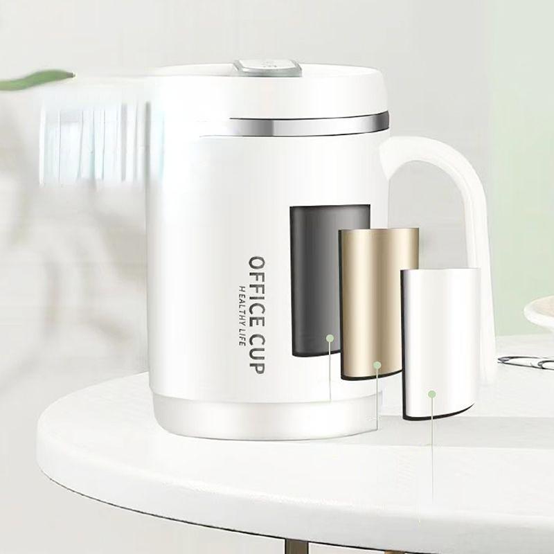 Thermos Cup Large Capacity Insulation Cup 500ml Vacuum Flasks Portable Stainless Steel Thermos Cup Water Bottle Travel Tea Mug Office Thermos Cup